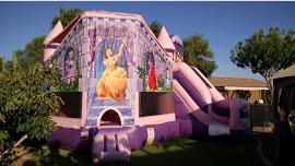 Princess Palace Bounce & Slide Combo